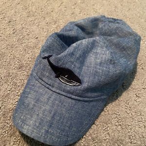 Janie and Jack Chambray Hat!  EUC. Sz 6-12 mth.